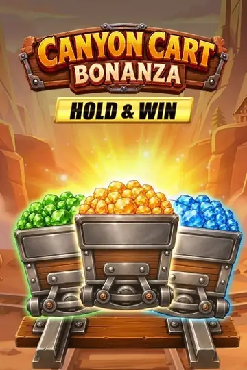 Canyon Cart Bonanza Hold & Win — spelautomat hos PlayZilla